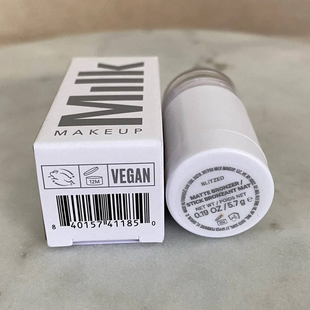 New Milk Makeup Matte Cream Bronzer Stick - Blitzed - Deep Bronze